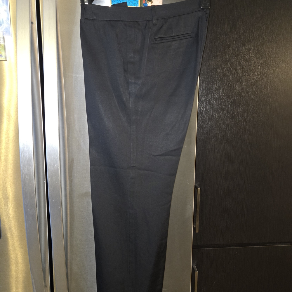 Guess Black Straight Leg Trouser Slacks Pants - Picture 2 of 3